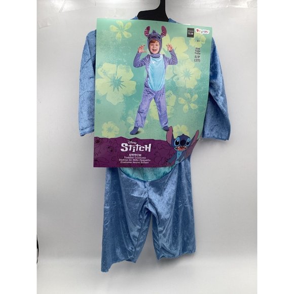 Disney Other - Disney Toddler Boys & Girls Baby Stitch Halloween Costume Jumper & Hat. 2T. NEW